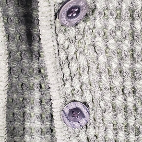 Mod-O-Doc Waffle‎ Knit Cotton Jacket - Picture 8 of 10